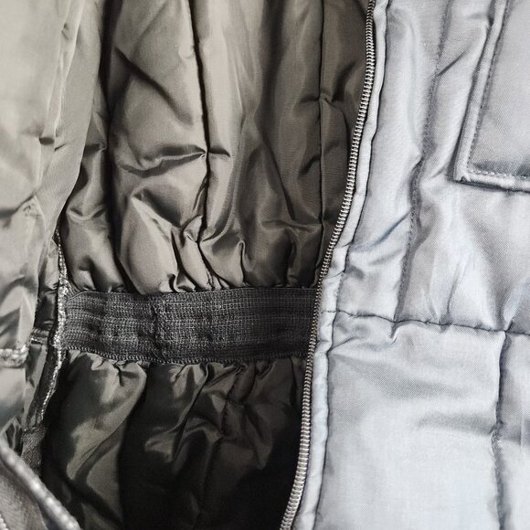 Vintage Snowmobile Suit Men's Large Tall Navy Blue One Piece Belted USA Made 70s - Picture 16 of 16